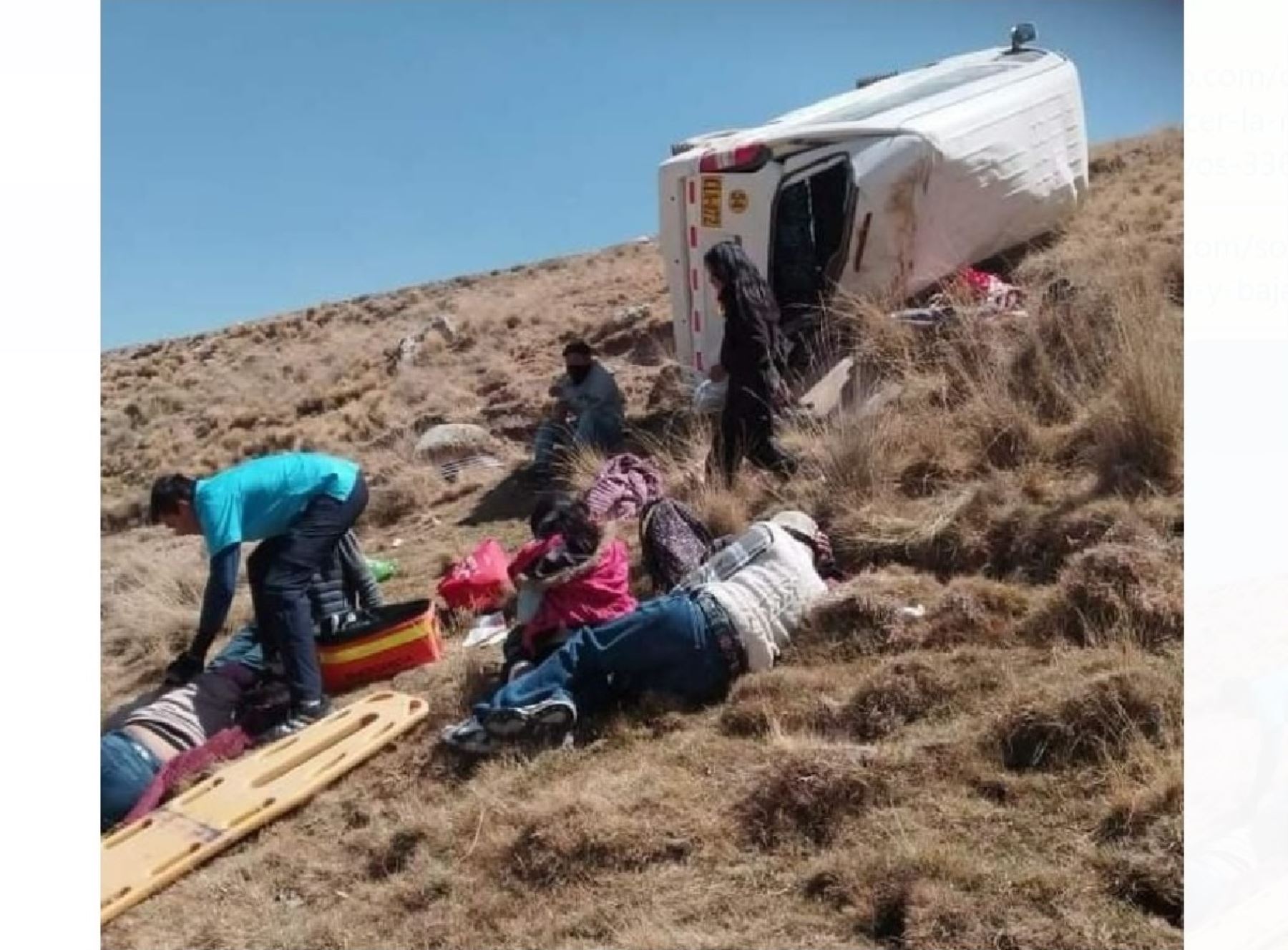 Accidente en Junín: ocho miembros de una familia resultan heridos tras ...