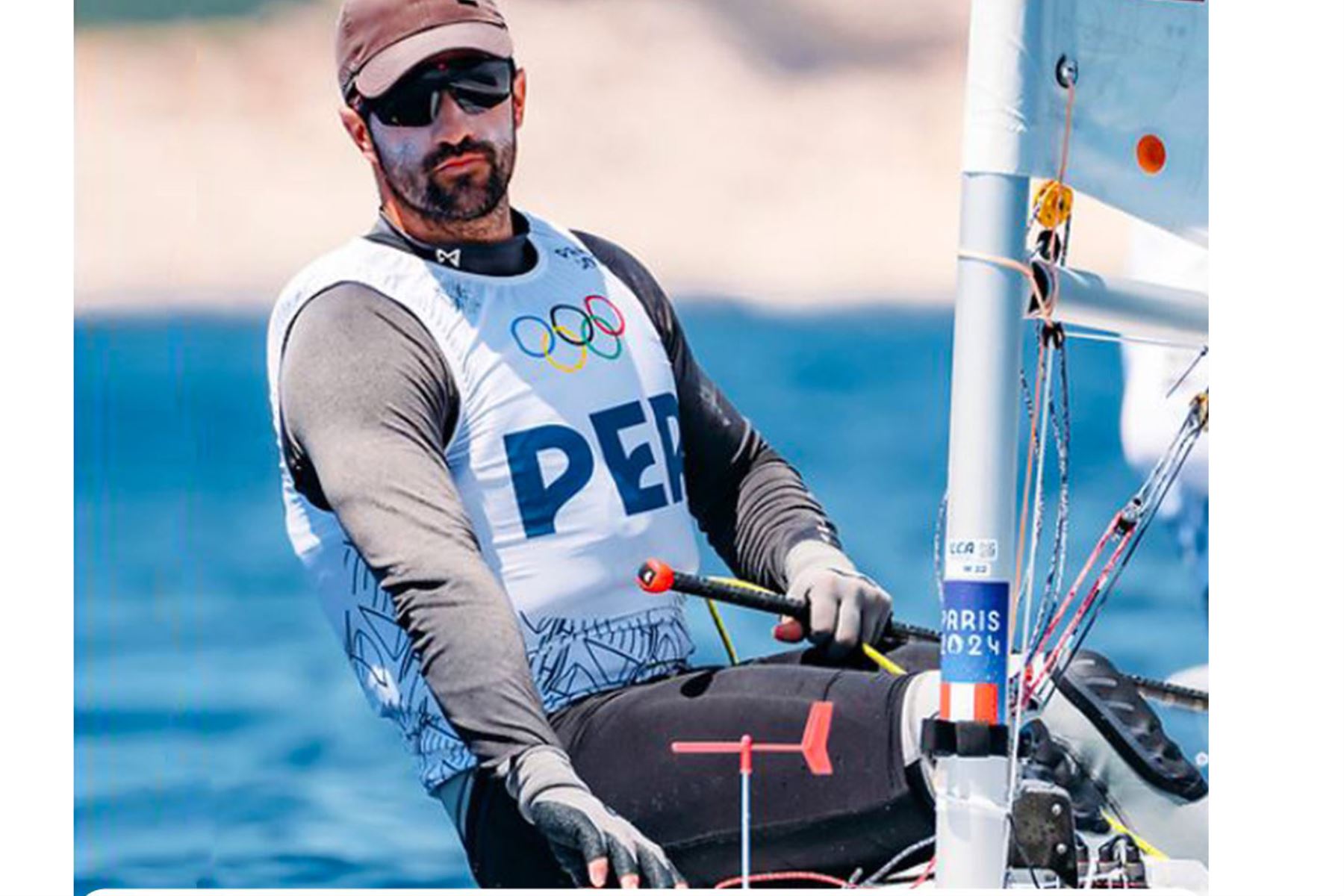 Perú en París 2024 Stefano Peschiera marcha tercero en clasificación